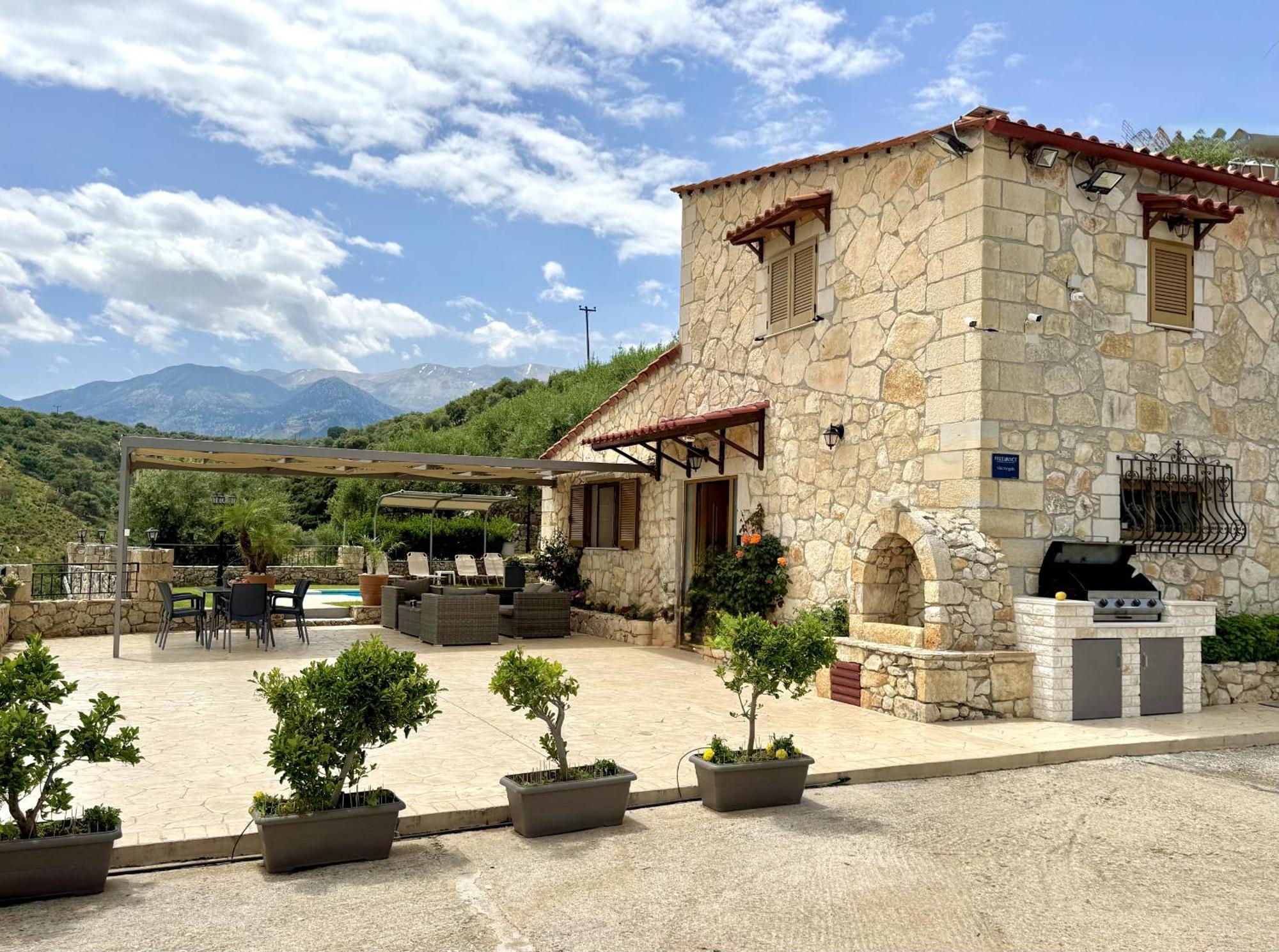 Villa Vangelis Stylos Crete Samonás Extérieur photo